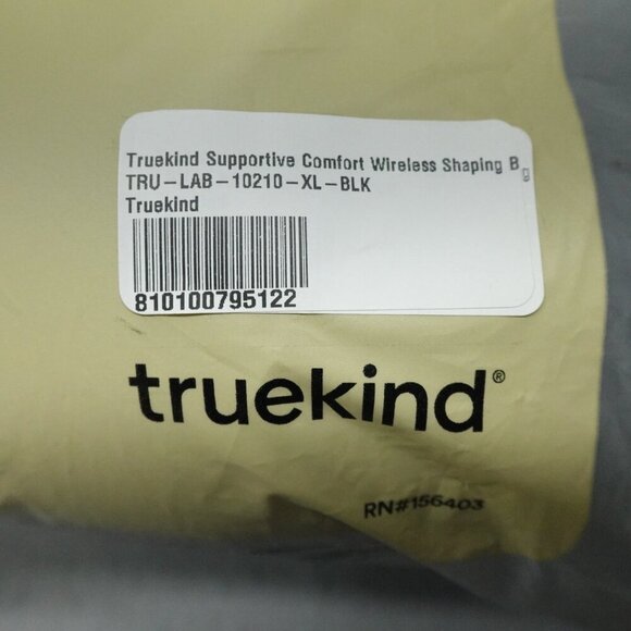 Truekind Bra Wireless Shaping Black XL - Picture 9 of 11